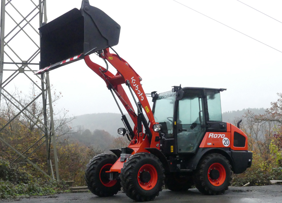 4,5 t Radlader mieten - Kubota R070